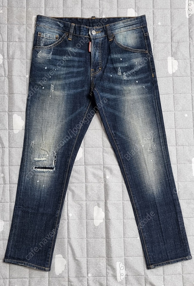 새상품 디스퀘어드2 청바지 슬림핏 46사이즈(30~31) DSQUARED2 DENIM JEAN SLIM 택포 60,000원