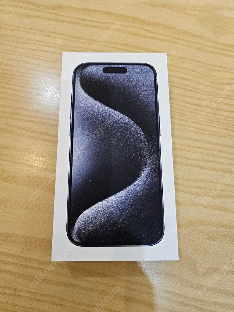 아이폰15프로블루티타늄256gb 자급제미개봉판매합니다--0