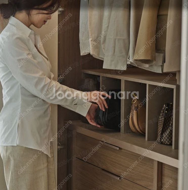 한샘 옷장 가방 수납 멀티칸막이 미사용 새상품--1