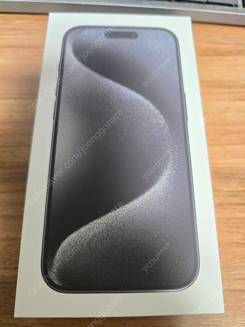 [미개봉]Apple 아이폰15Pro 자급제 256GB 블랙티타늄 애플코리아 정품