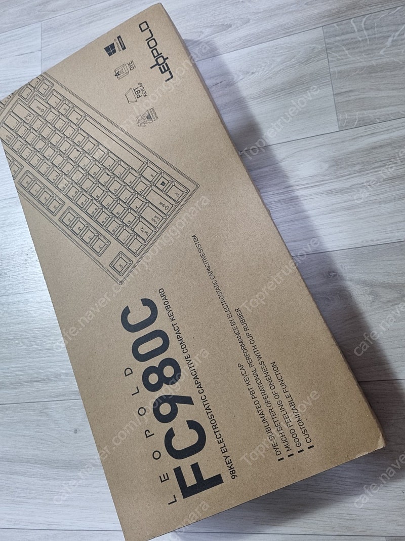 레오폴드 FC980C 토프레 무접점키보드 30g 균등 판매합니다.