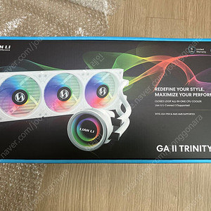 리안리 갈라하드2 트리니티 GALAHAD II Trinity 360 화이트 미개봉 새상훔 팝니다