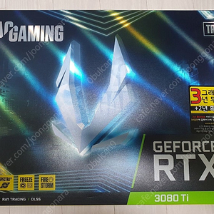 [새상품]조탁 RTX3080TI 트리니티 그래픽카드