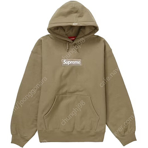 Supreme Box Logo Hooded Sweatshirt (FW23) 슈프림 박스로고 후드티 다크샌드 미개봉 새제품 M 판매합니다.