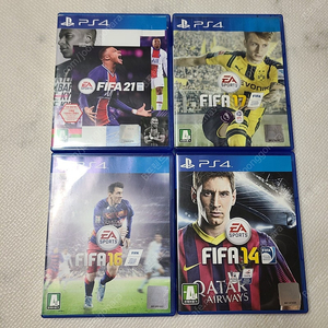 PS4 플스4 게임CD FIFA21 피파17 피파16 피파14 일괄