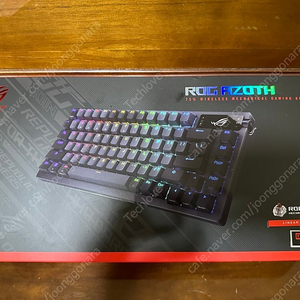 ASUS ROG AZOTH 아조스 NX PBT 아조스 적축 한글판 판매합니다.