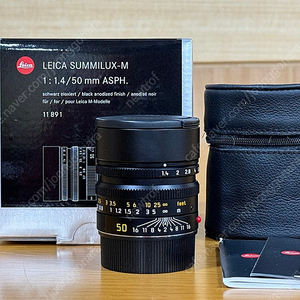 라이카 주미룩스 Leica Summilux 50mm ASPH 블랙 판매합니다