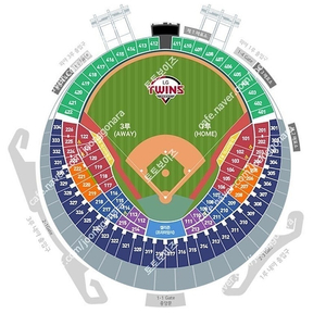 6/23 일 잠실 LG 엘지 vs KT wiz 1루 오렌지석 DH 더블헤더 1차 2차 응원석 2연석 4연석 명당