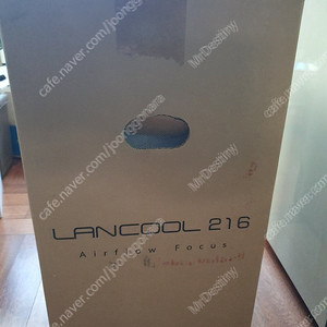 미개봉 리안리 lancool 216 화이트 rgb pc케이스 팝니다