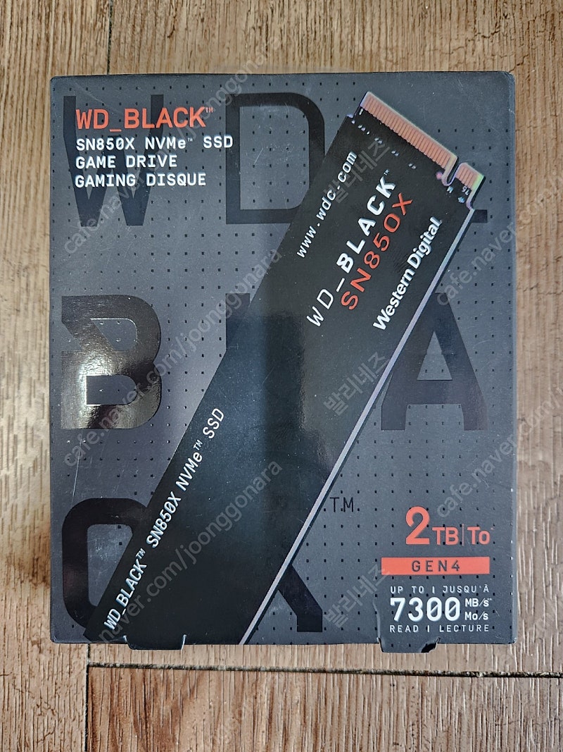 wd black ssd nvme 850x 2tb 팝니다