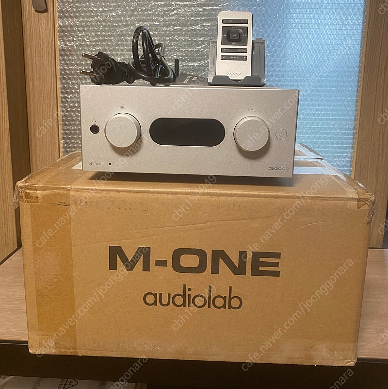 오디오랩 audiolab M-ONE 블루투스 DAC 인티앰프