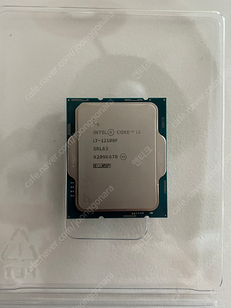 인텔 i3-12100f cpu