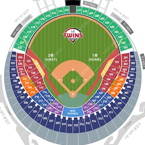 6/23(더블헤더1차전) LG트윈스 KT위즈 켈리존 프리미엄석 통로 2연석