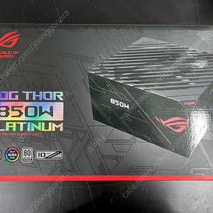 ASUS ROG THOR 850W PLATINUM 파워 판매해요!