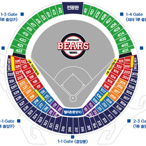 6월 30일(일) 두산 베어스 vs SSG랜더스 [네이비 4연석]