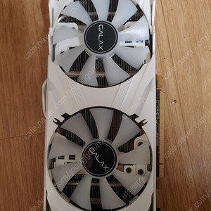 GTX1060 6G 갤럭시 개간지 LED화이트 그래픽팝니다.