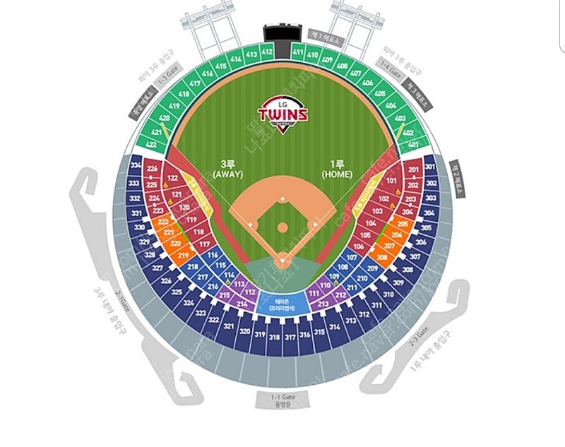 Lg트윈스vs kt위드 23일2시 레드석3장 정가양도