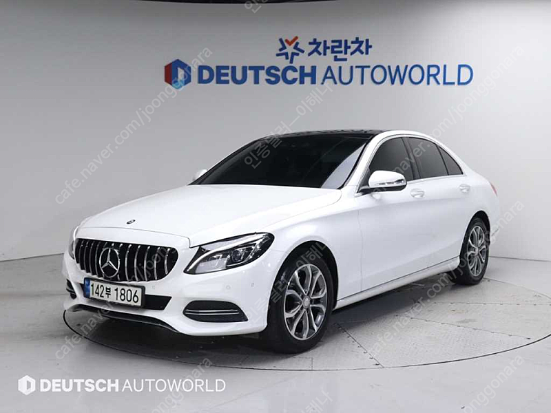 벤츠C클래스 W205 C220 블루텍 AV 파노라마 썬루프@중고차@중고@할부@미필@전액할부@