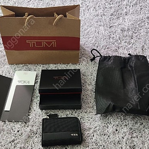 (대전)투미(TUMI) 알파 지퍼 카드케이스 판매(새상품)