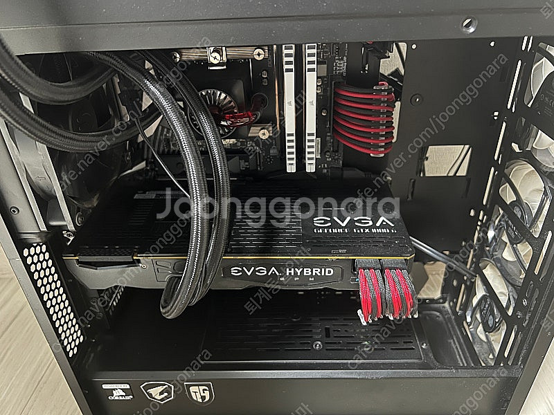 1080ti FTW3 하이브리드 수냉--1