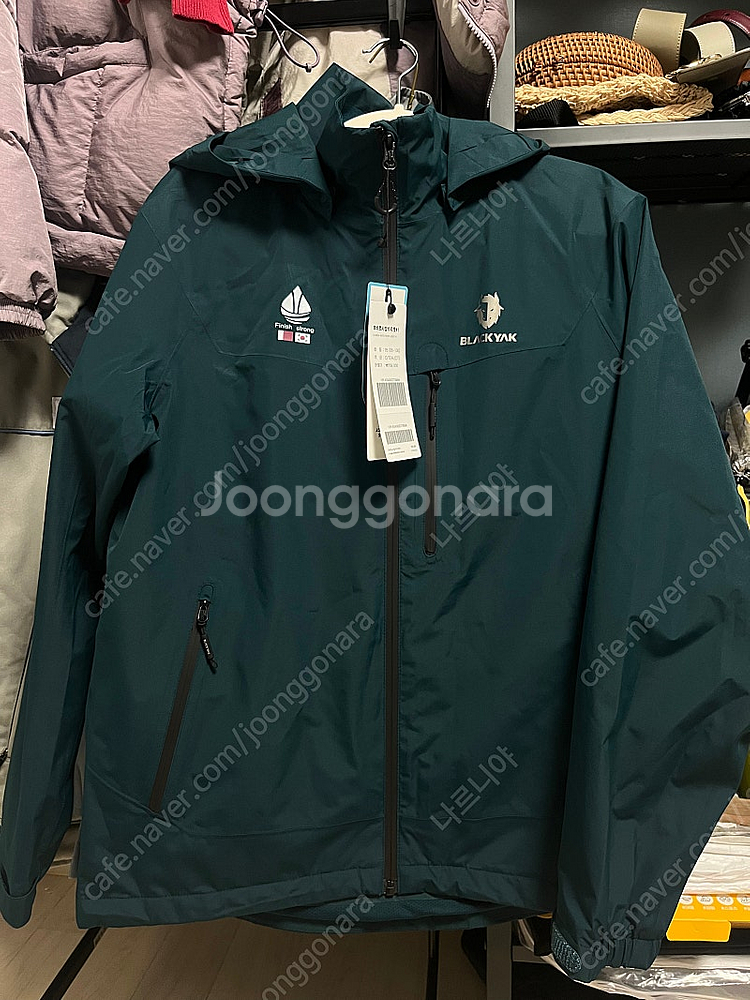 (새상품) 블랙야크 B 바르사 방수자켓 2레이어 콜럼비...--0