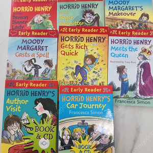 horrid henry 호리드헨리 음원 또는 CD포함 8권