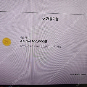 넥슨 캐시 10만원