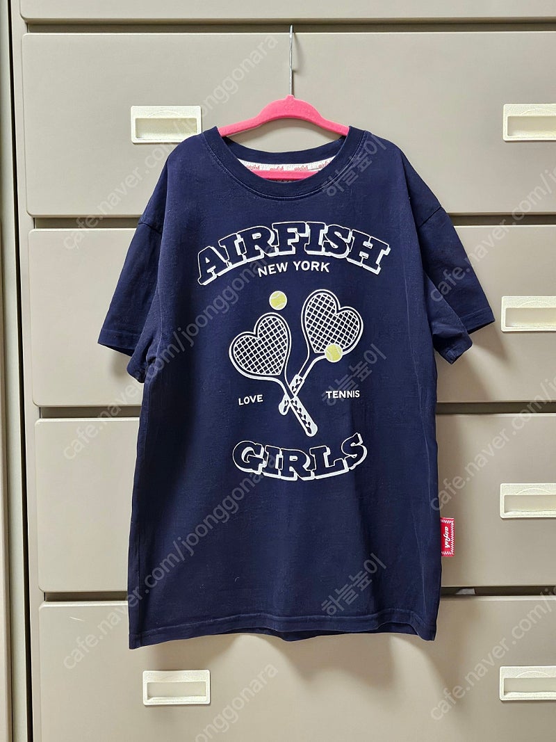 에어피쉬 테니스 티셔츠 L(130) 사이즈