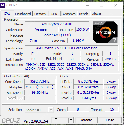 5700x3d + 기가바이트 B550M + DDR4 16G X 2 팝니다.