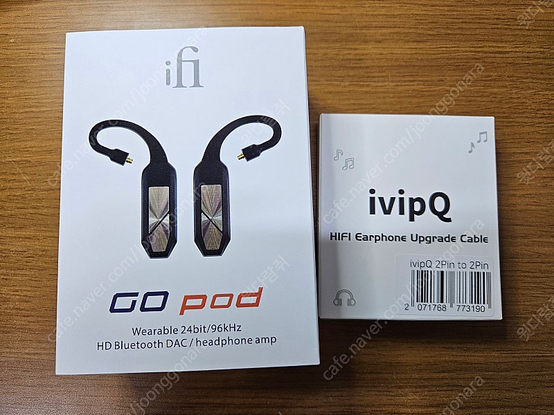 ifi go pod 고팟 블루투스 어댑터 사운드캣 정품 팝니다.