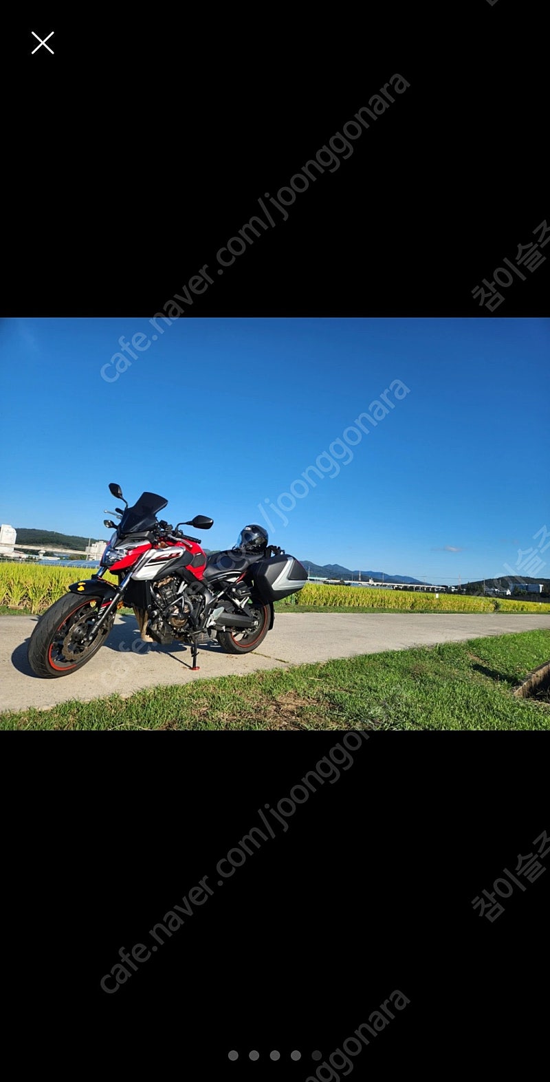 Cb650f 사이드박스 브라켓 팝니다