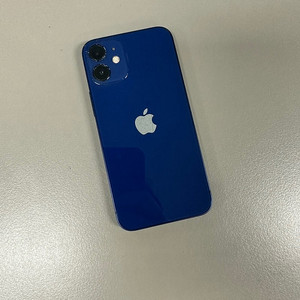 (자급제)아이폰12미니 64기가 블루색상 배터리73% 깨끗한폰 20만원 판매