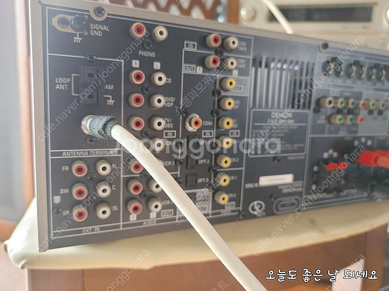 데논 리시버 앰프 AVR-1804--5