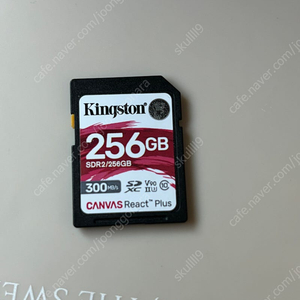 Kingston 킹스톤 메모리카드 256g V90 300mb/s 팝니다