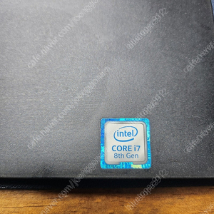 델 7490 i7-8650u cpuram 16g