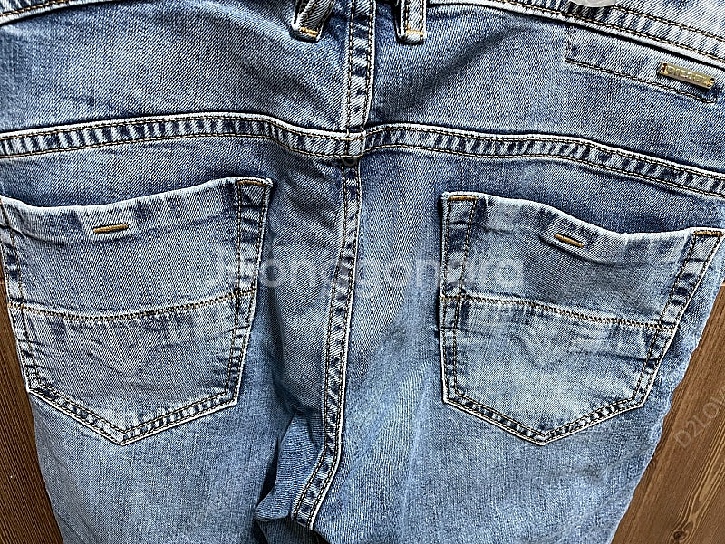 디젤 청바지 데님팬츠 연청 토머 / 30--2