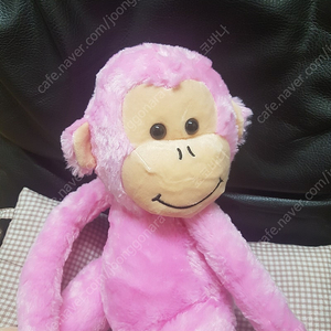 고전 핑크 원숭이인형