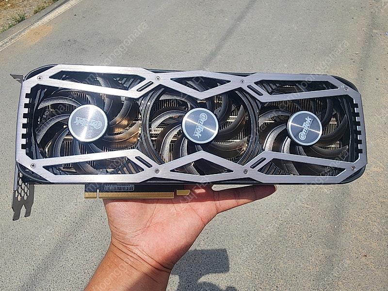 이엠텍 지포스 RTX 3070 Ti BLACK EDITION D6X 8GB