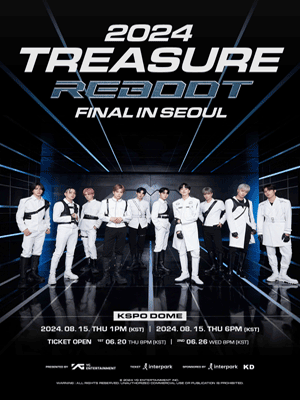 [최고명당 보유] 2024 TREASURE RELAY TOUR ［REBOOT］ FINAL IN SEOUL 트레저 콘서트 티켓 판매합니다