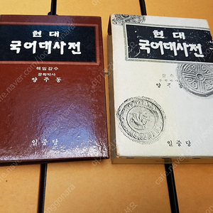 현대국어대사전(희귀품 & 소장품 & 예전물건)