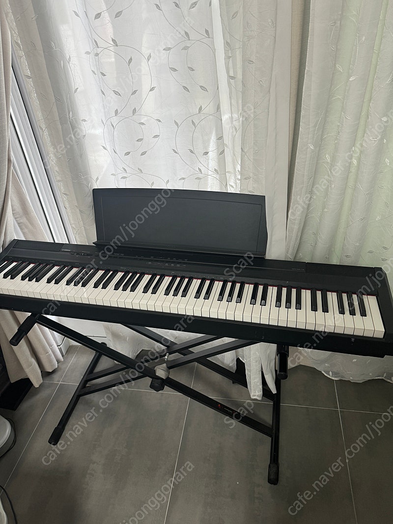 야마하 P105 전자 피아노 키보드 판매합니다