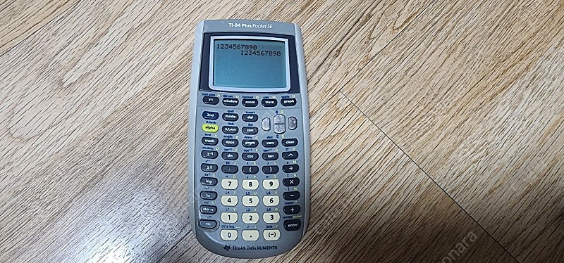 TI 공학계산기 TI-84 Plus pocket se