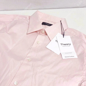 [새제품, XS/S] 띠어리 라이트 핑크 연핑크 셔츠