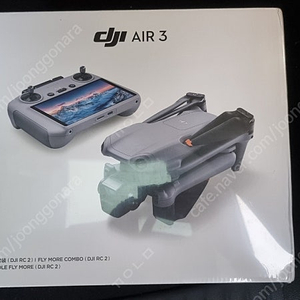 Dji Air 3 에어 3 RC2 플라이모어 콤보 미개봉