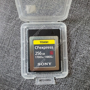 소니 터프 CFexpress type B 256GB 메모리 카드