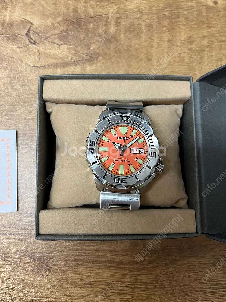 세이코 구 오렌지몬스터 오몬 구오몬 skx781 풀셋--4