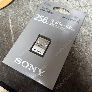소니 256GB SD카드 (SF-E256)