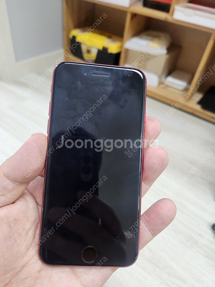아이폰 SE2 128GB 레드 팝니다.--0