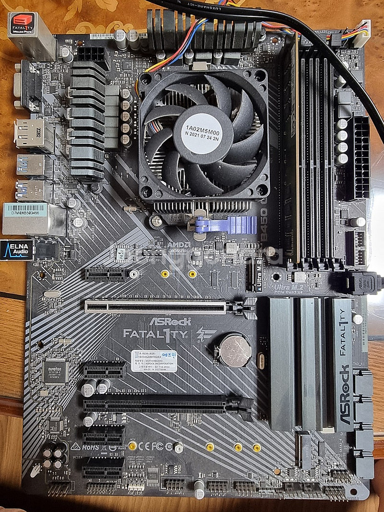 ASROCK FATAL1TY B450GAMINGK4팝니...--0