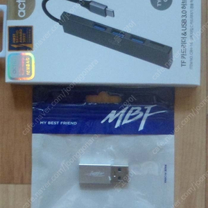 [창원] USB허브 ﻿actto TF 카드리더 & USB 3.0 허브 CRH-14​